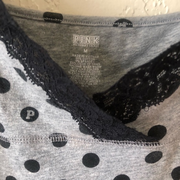 Victoria’s Secret Pink Laced Trim Camisole, M - Picture 4 of 5